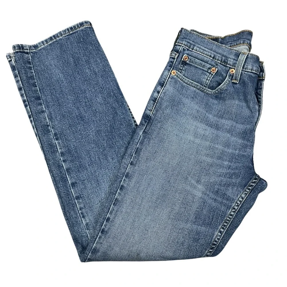 Levi's 559‎ Relaxed Straight Jeans Mens 30x30 Blue Excellent Medium Wash Stretch